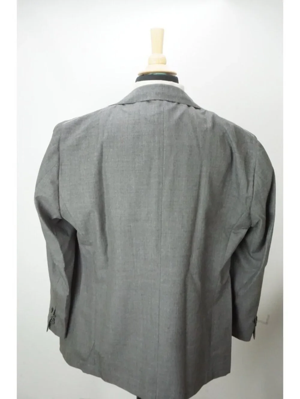 Sartoria Partenopea Gray Wool 2 Pc Suit Jacket Pant 48 US NEW